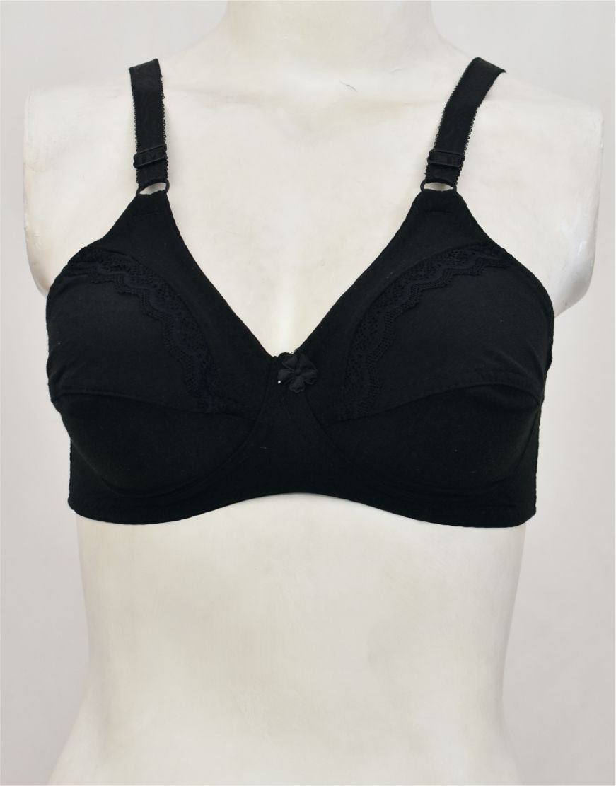 Soft Cotton & Lace Bra