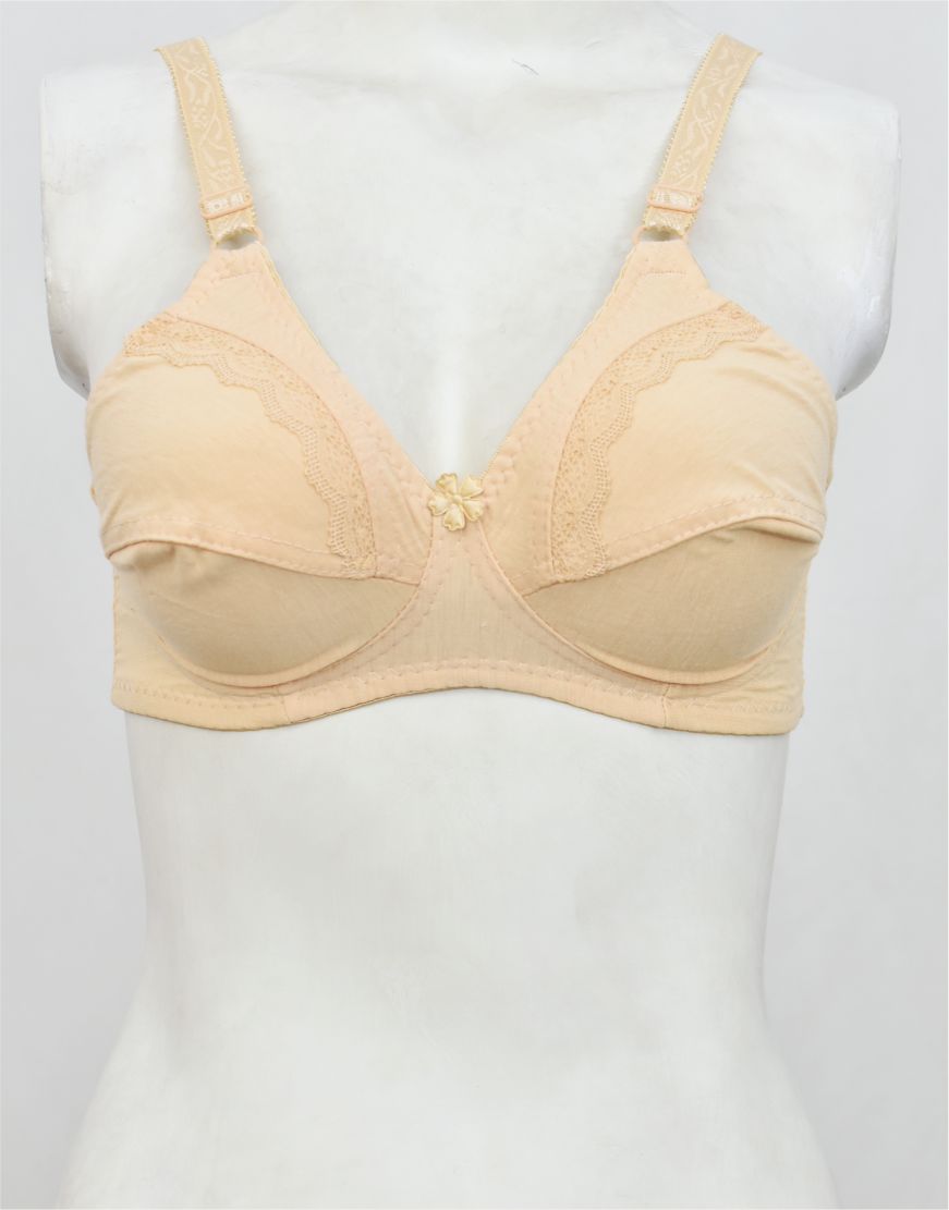 Soft Cotton & Lace Bra
