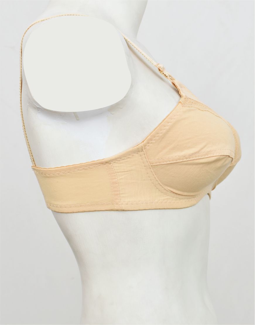 Soft Cotton & Lace Bra