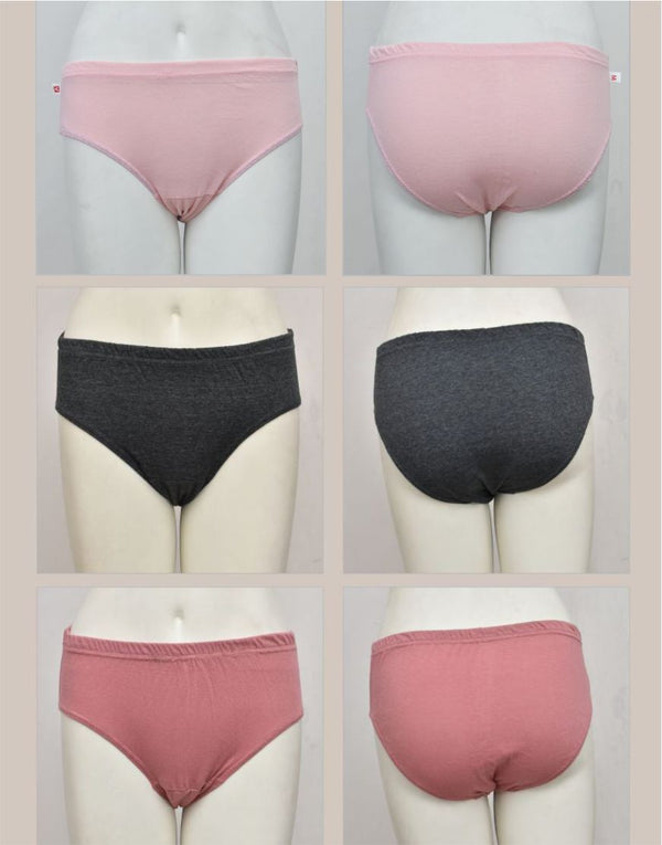 Pack of 3 Cotton Stretchable Panties CB50