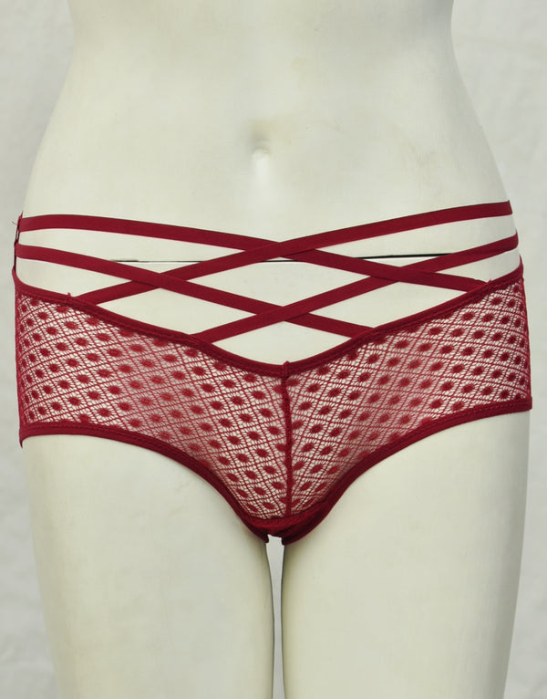 Maroon Revealing Panty