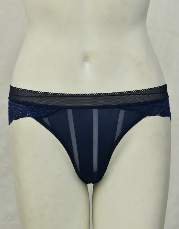 See-through Full Brief Net Panty