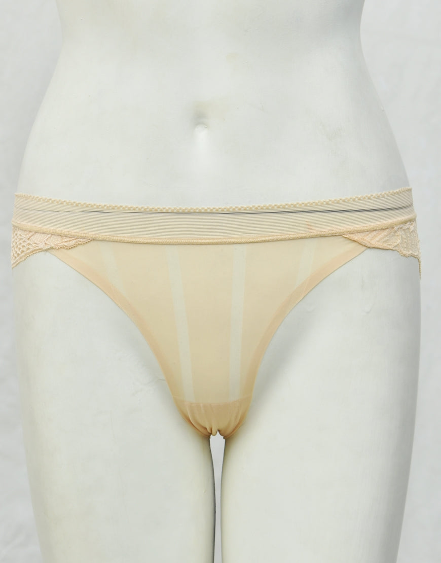 See-through Full Brief Net Panty