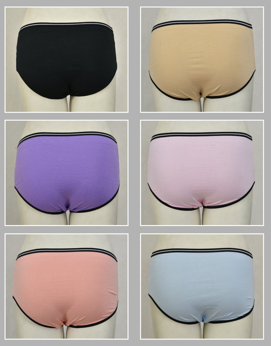 Pack of 6 Ultra Soft Full Briefs CB74