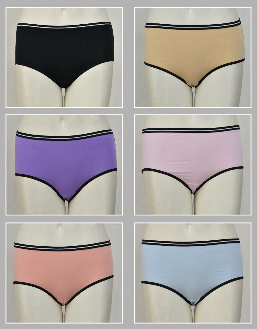 Pack of 6 Ultra Soft Full Briefs CB74