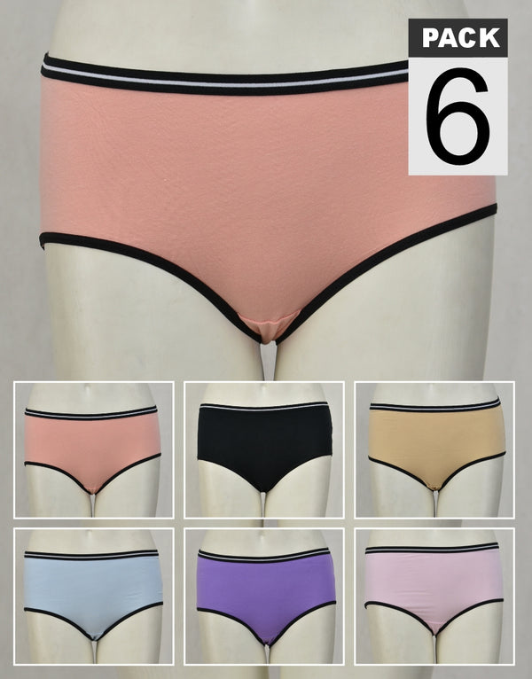 Pack of 6 Ultra Soft Full Briefs CB74