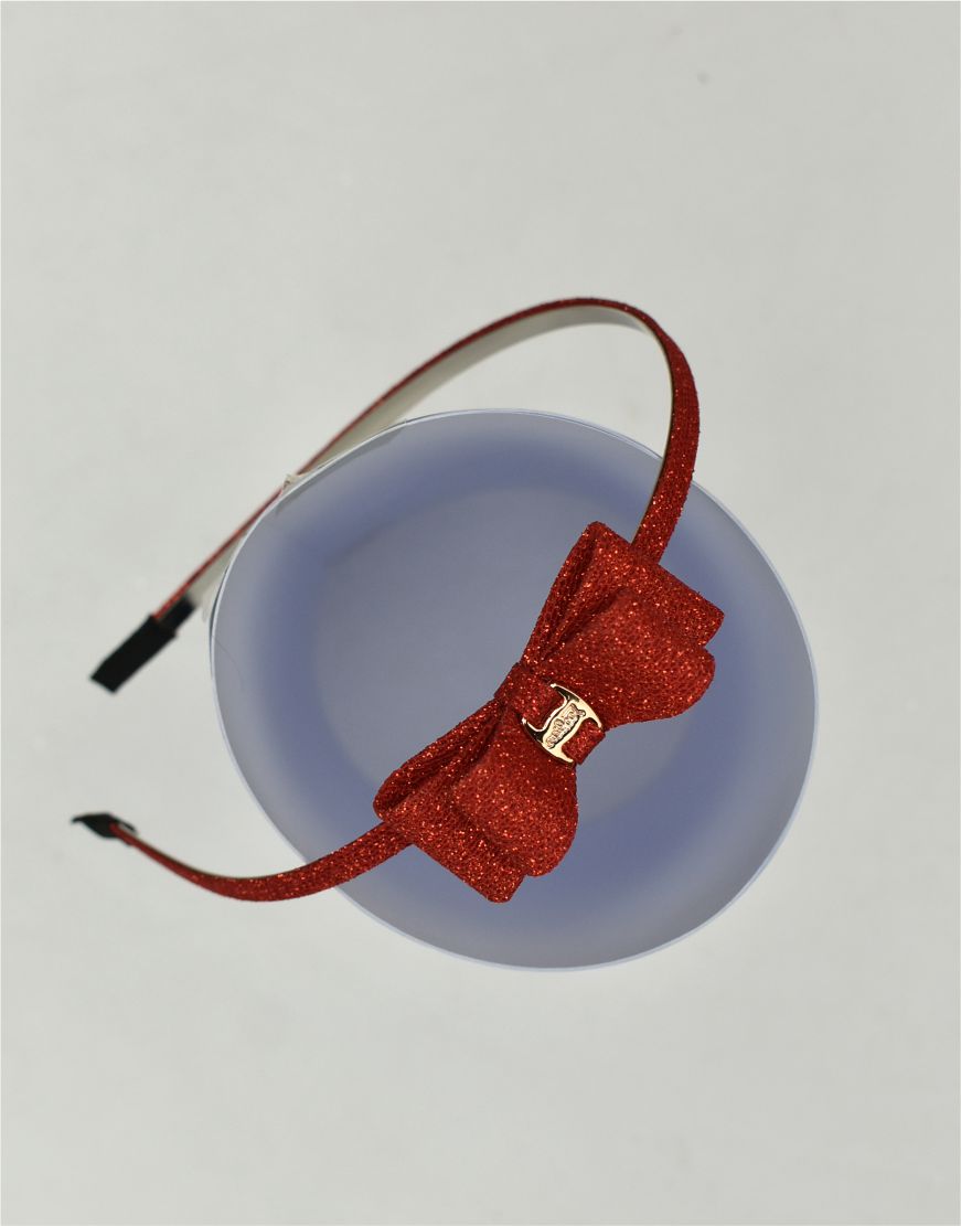 Shimmery Bow Hair Band