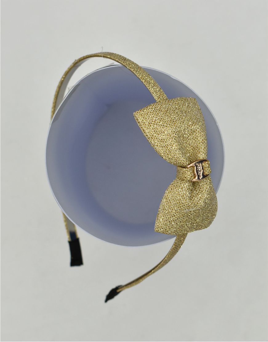 Shimmery Bow Hair Band