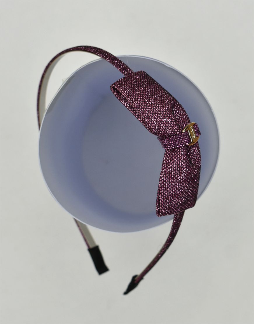 Shimmery Bow Hair Band