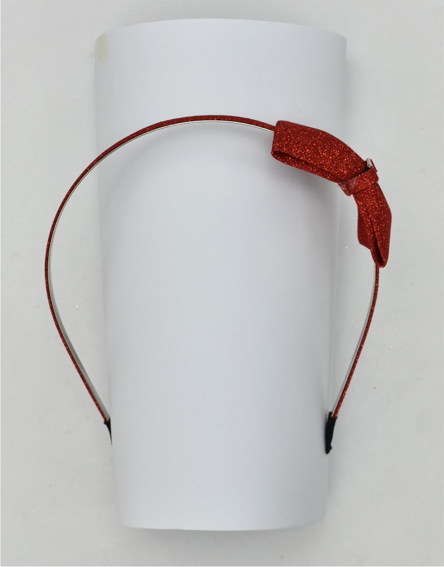 Shimmery Bow Hair Band