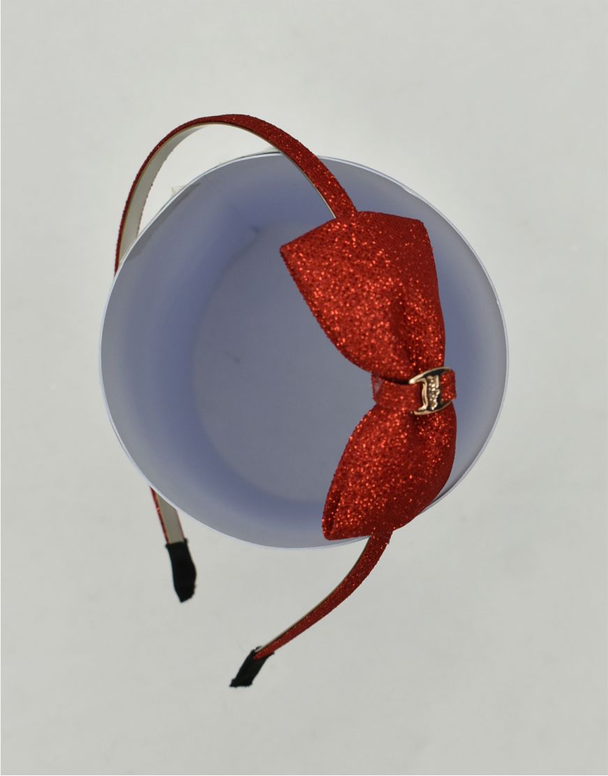 Shimmery Bow Hair Band