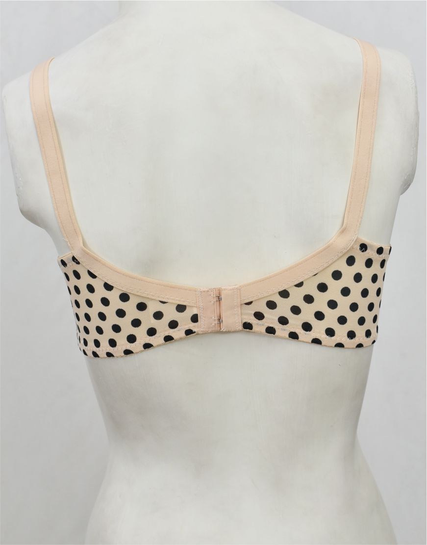 Retro Net See-through Bra