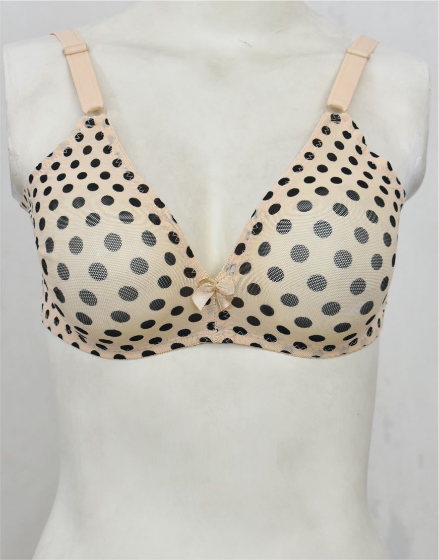 Retro Net See-through Bra