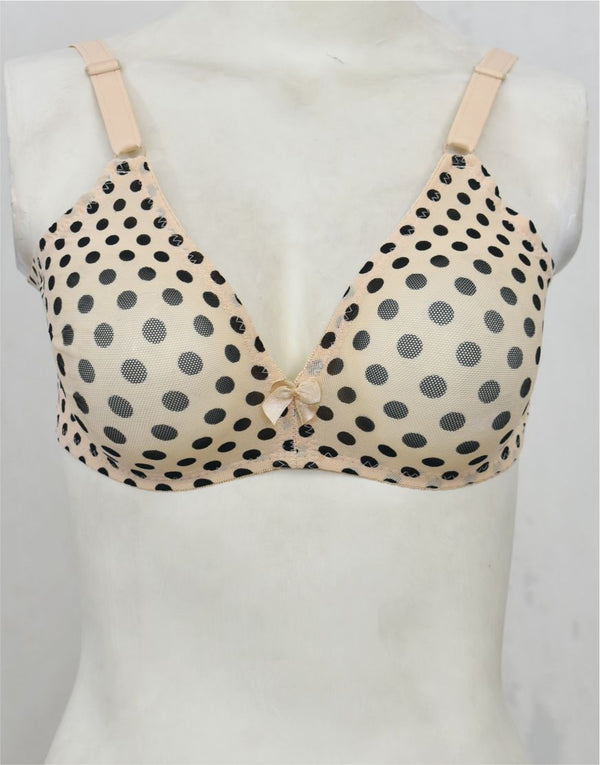 Retro Net See-through Bra