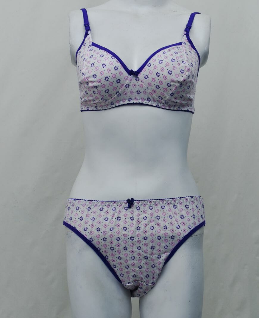 Swirls Bra Panty Set