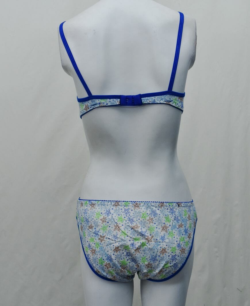 Twinkling Rosy Bra Panty Set
