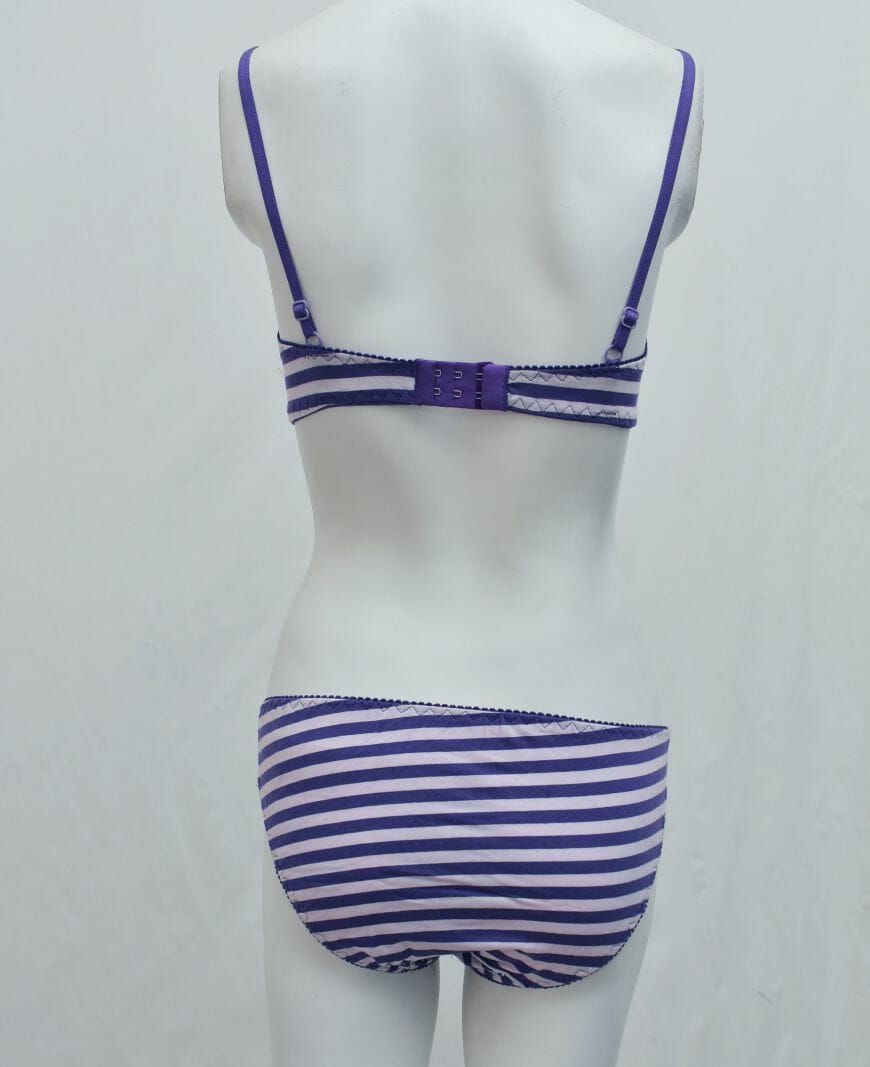 Stripes Vanny Bra Panty Set