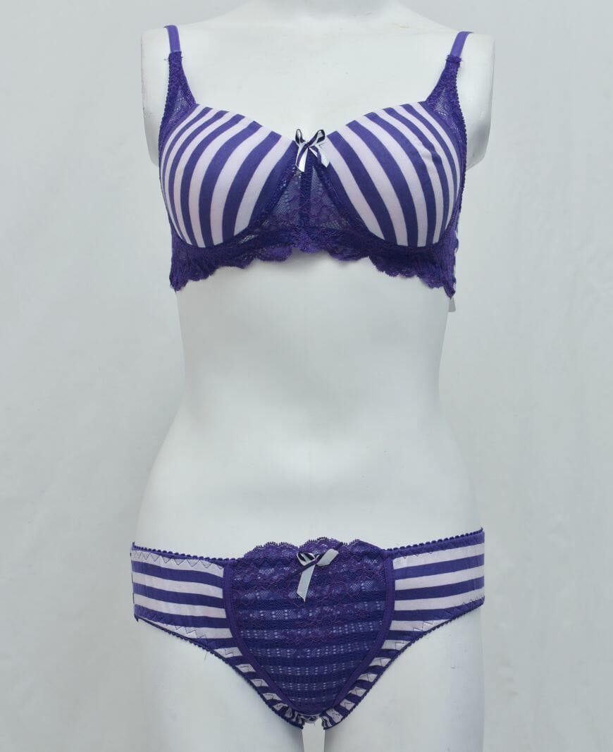 Stripes Vanny Bra Panty Set