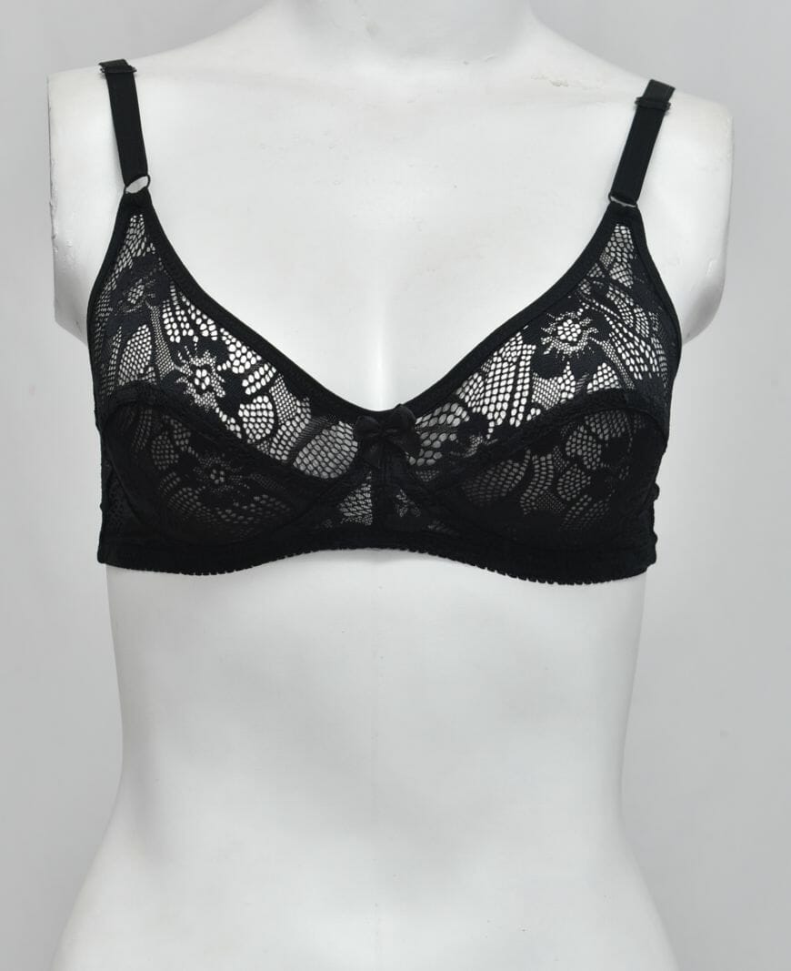Schiffli Net Fancy Bra