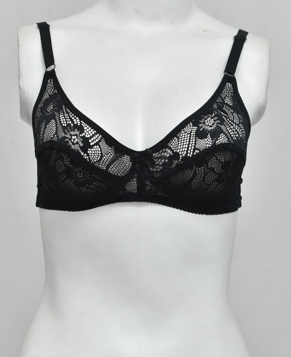 Schiffli Net Fancy Bra