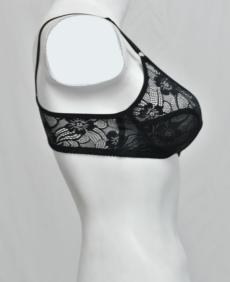 Schiffli Net Fancy Bra