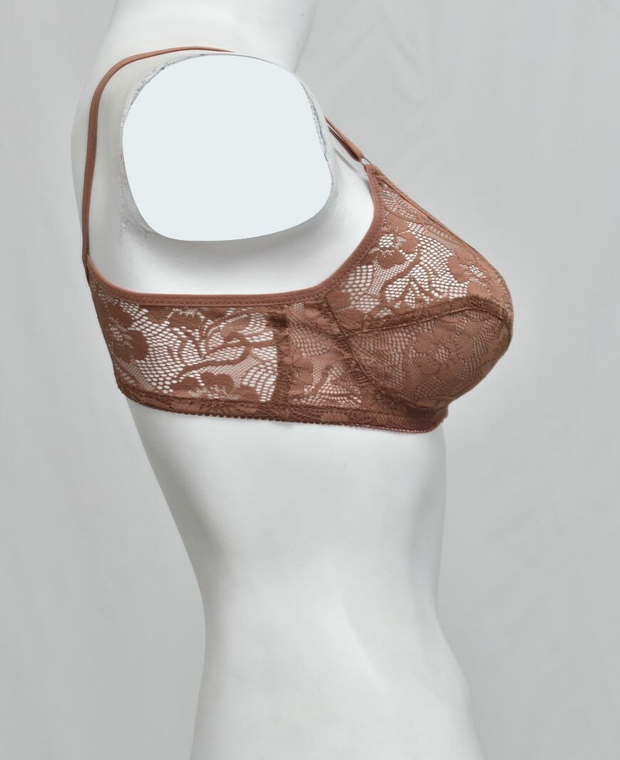 Schiffli Net Fancy Bra