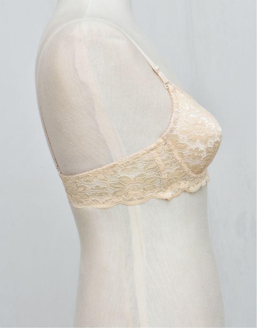 Push-up Underwired Fancy Bra With Removable Straps