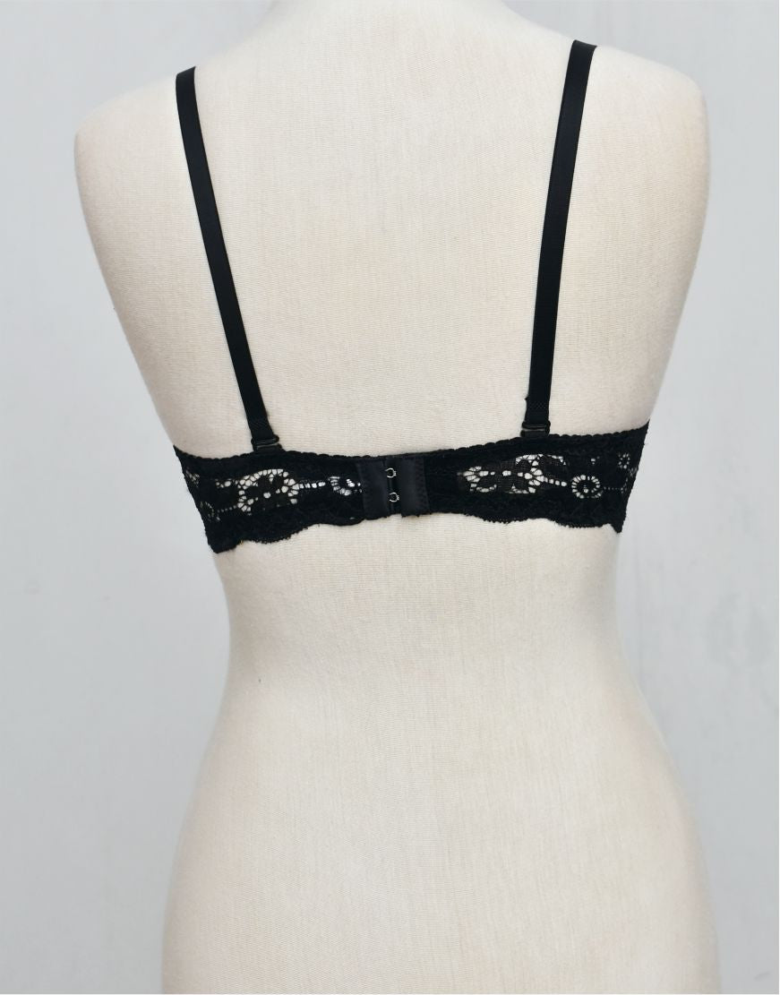 Push-up Underwired Fancy Bra With Removable Straps