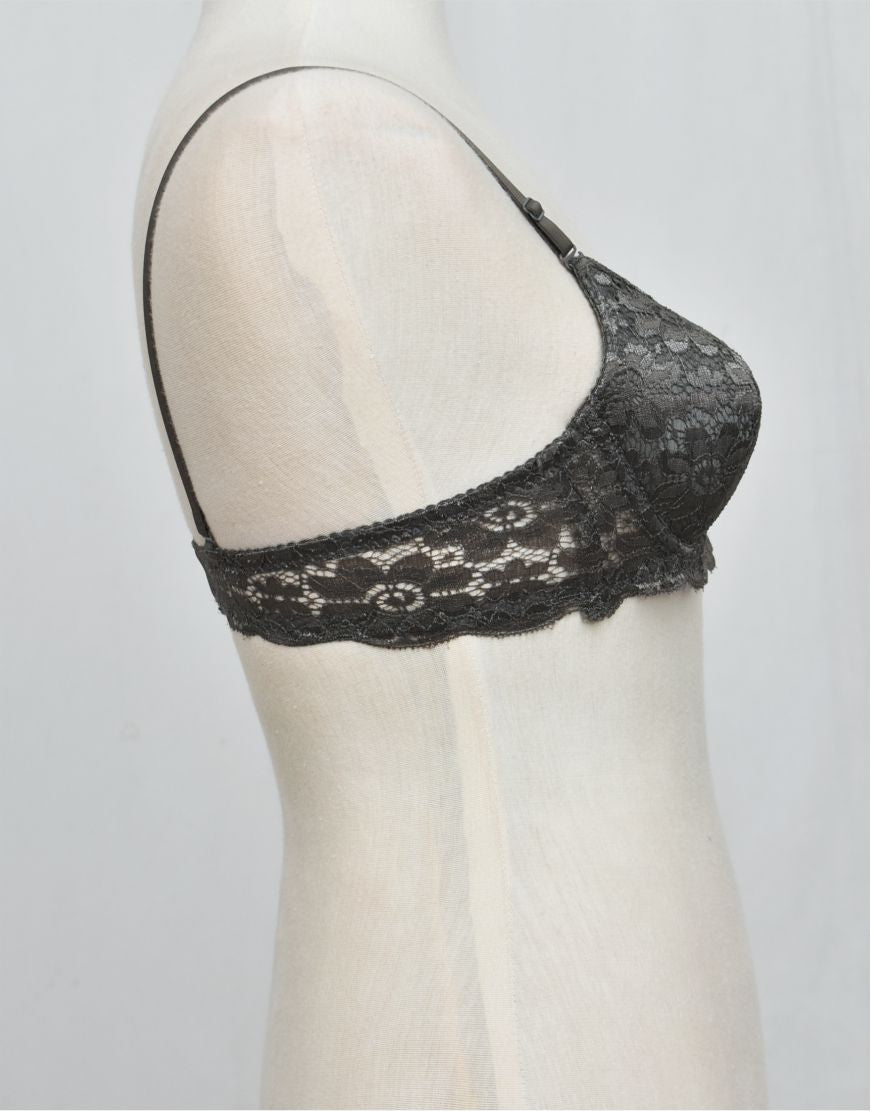 Push-up Underwired Fancy Bra With Removable Straps