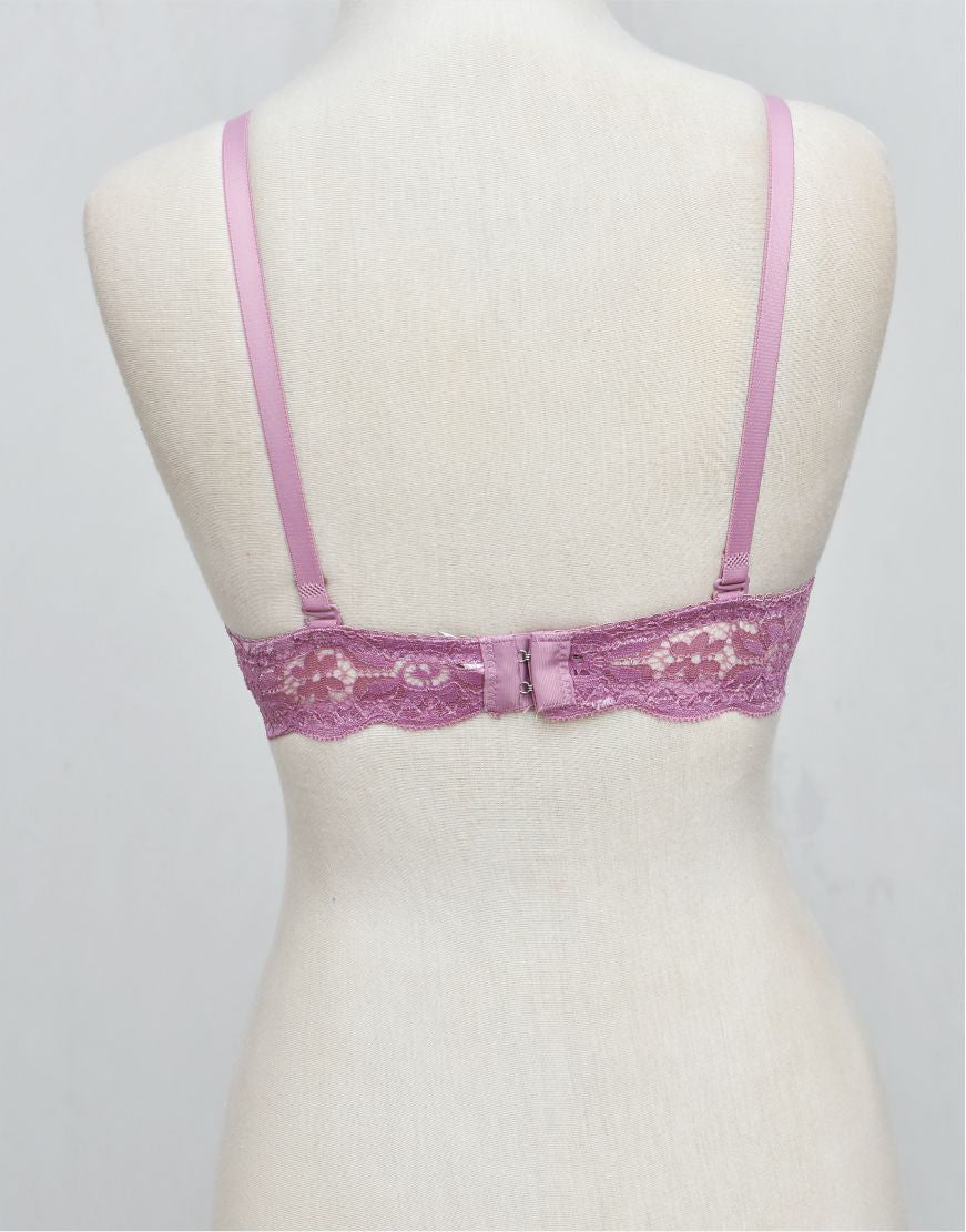Push-up Underwired Fancy Bra With Removable Straps