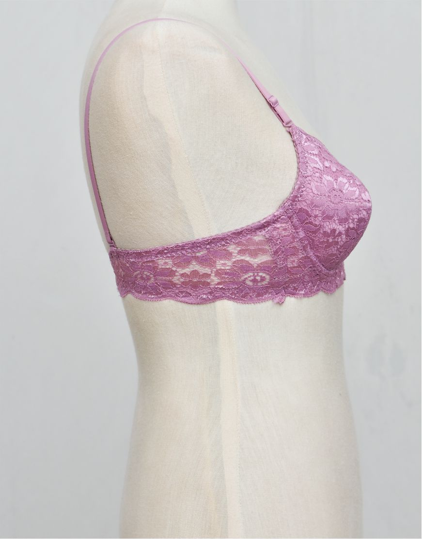 Push-up Underwired Fancy Bra With Removable Straps