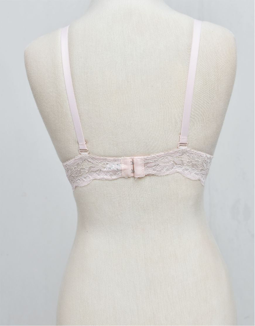Push-up Underwired Fancy Bra With Removable Straps