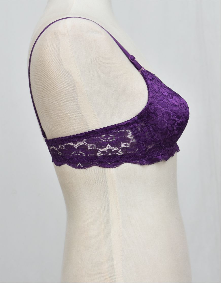 Push-up Underwired Fancy Bra With Removable Straps