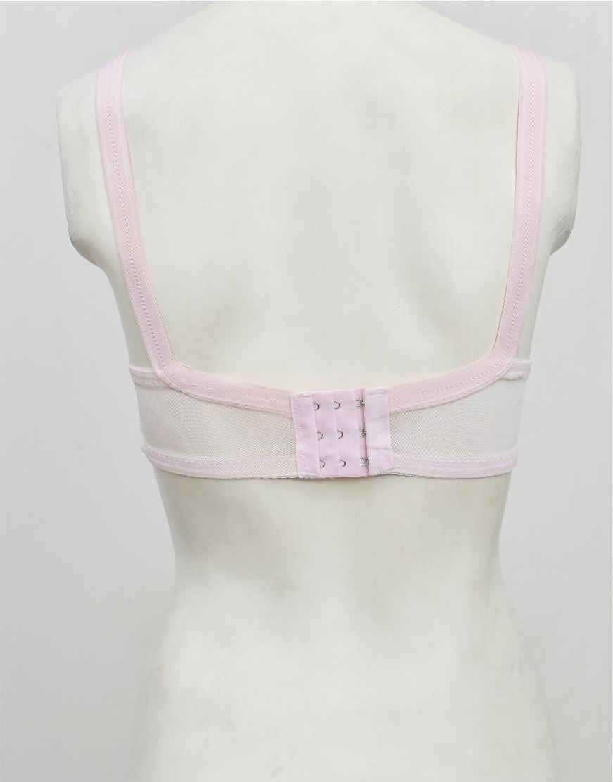 Fancy Net Bra with Soft Cup Lining