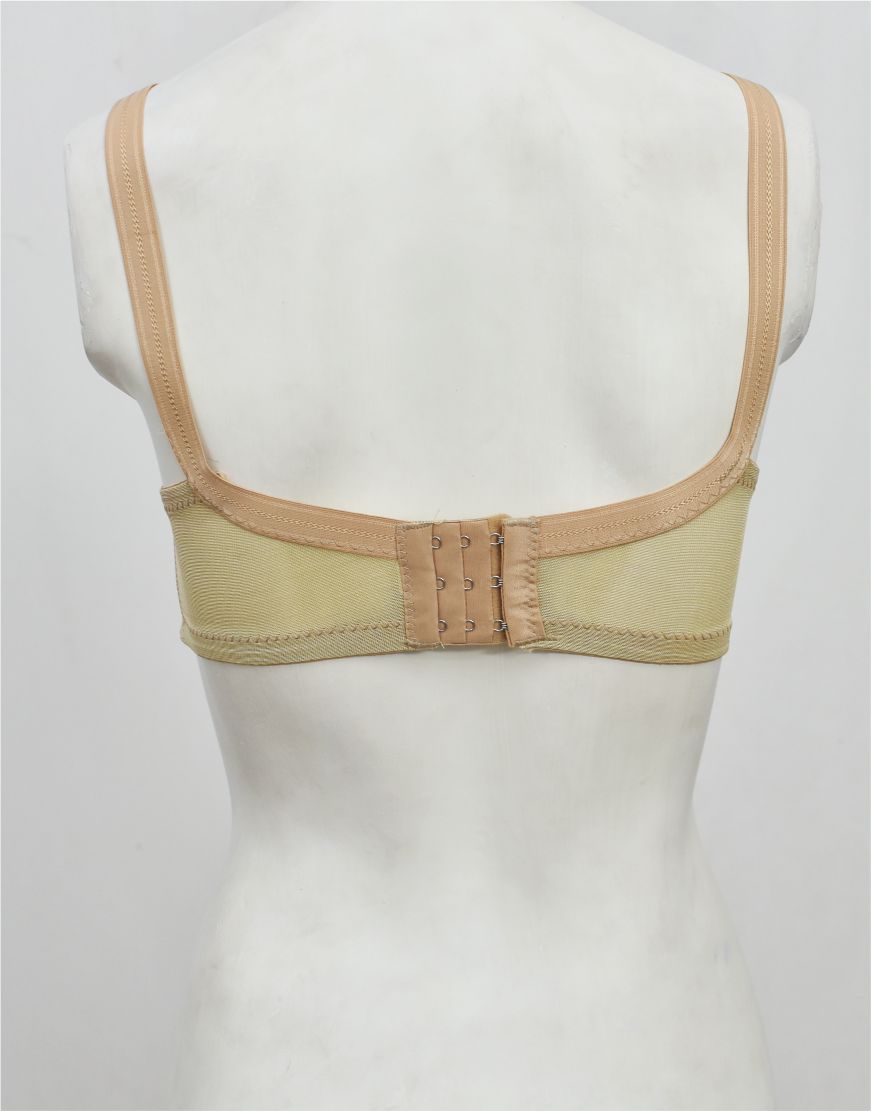 Fancy Net Bra with Soft Cup Lining