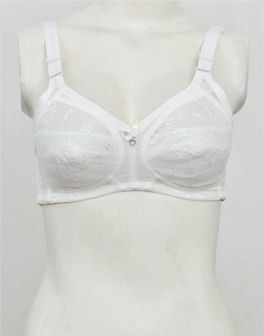Fancy Net Bra with Soft Cup Lining