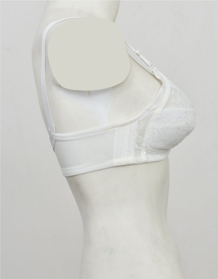 Fancy Net Bra with Soft Cup Lining