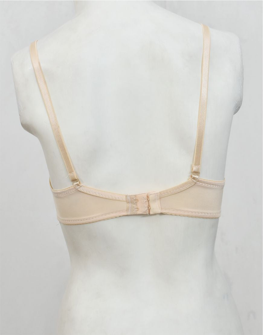 Underwired Fancy Net Bra with Soft Cup Lining