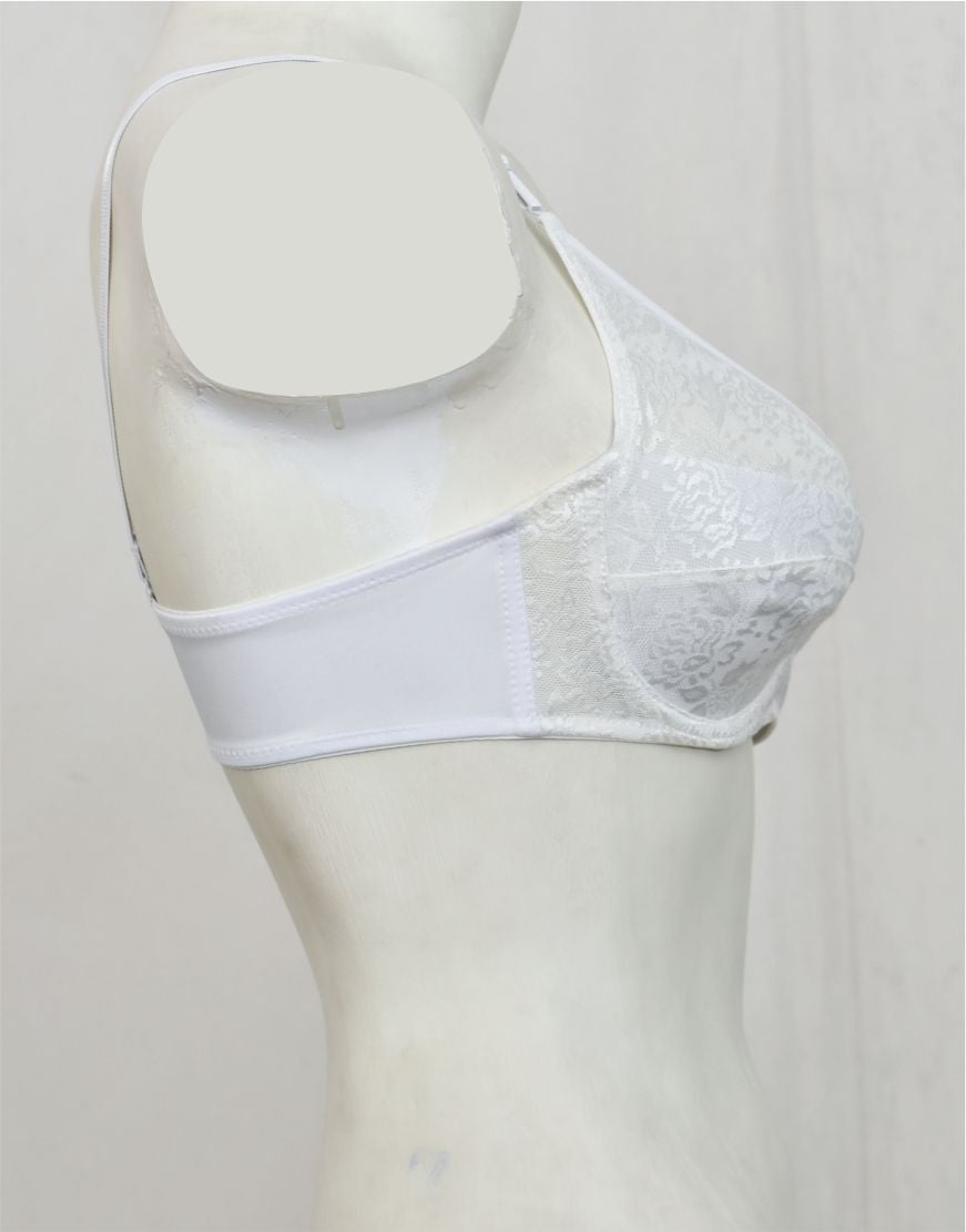 Underwired Fancy Net Bra with Soft Cup Lining