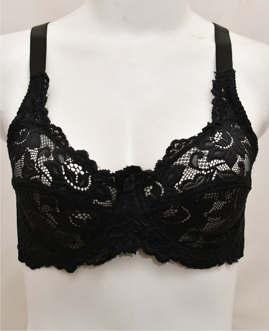 Net and Lace Embroidered Fancy Bra (FB-000034) Wedding Bra