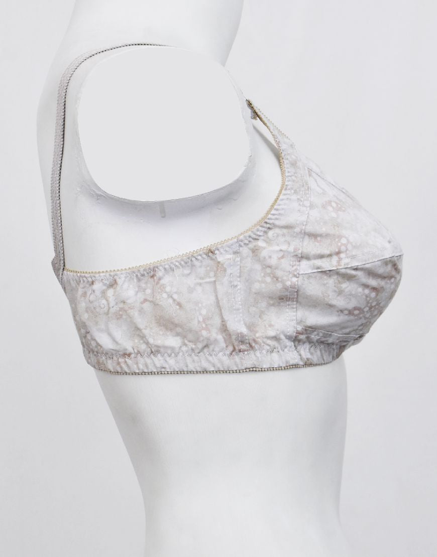 Pack of 3 Printed Cotton Woven Fabric Bras FN143 (Non-Padded, Non Wired)
