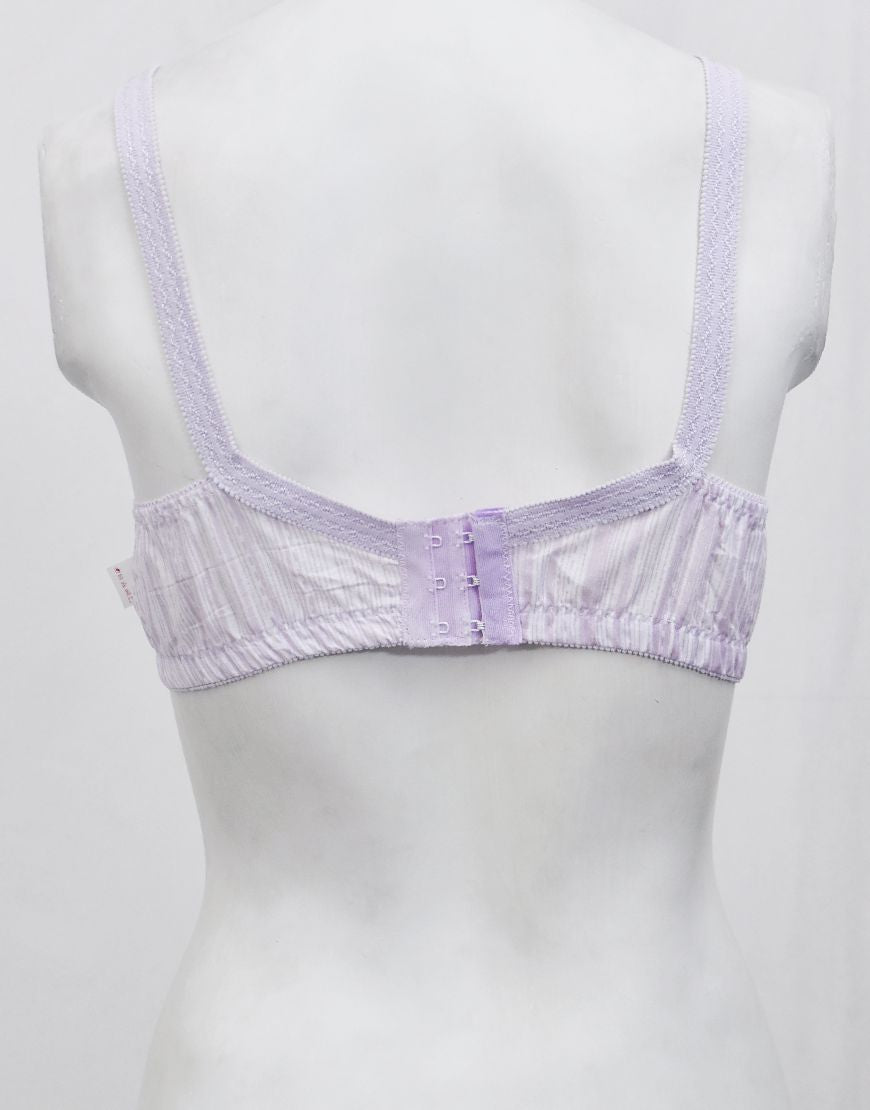 Pack of 3 Printed Cotton Woven Fabric Bras FN147 (Non-Padded, Non Wired)