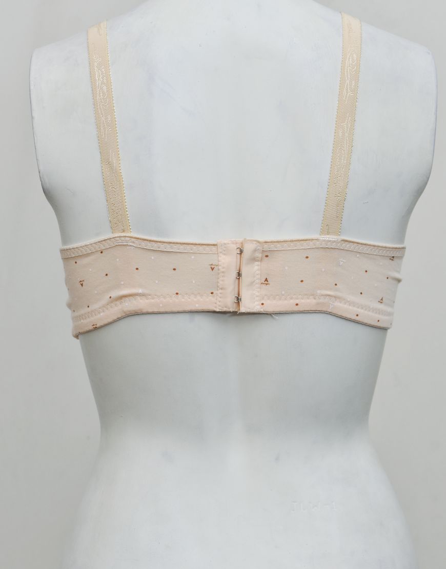 Soft Smooth Printed Thin Light Padded Bra