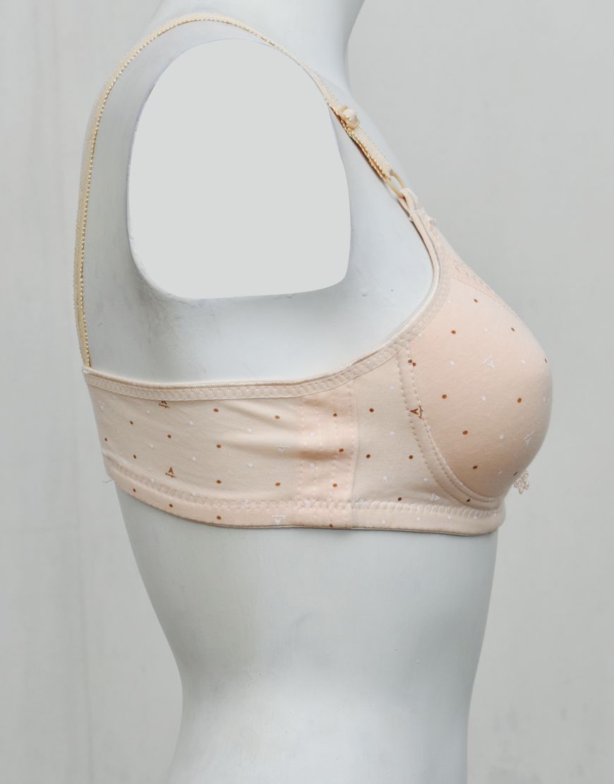 Soft Smooth Printed Thin Light Padded Bra