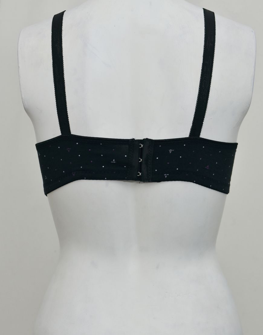 Soft Smooth Printed Thin Light Padded Bra