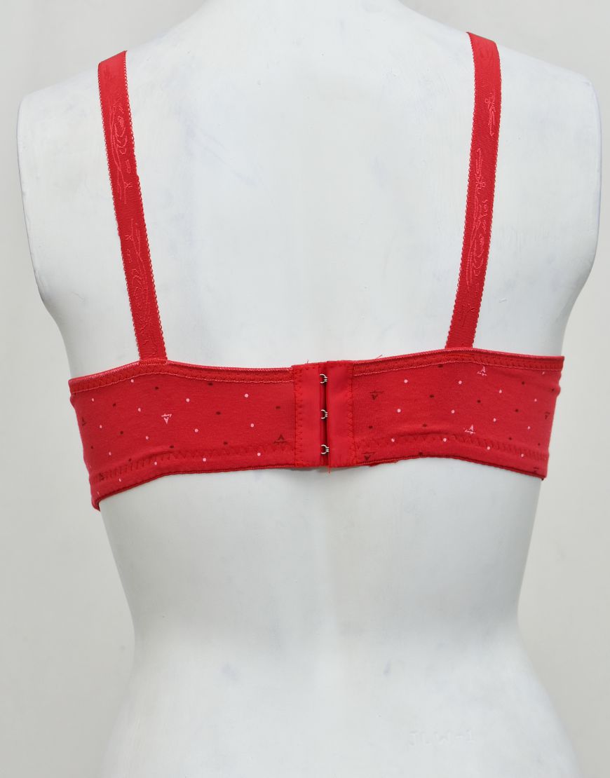 Soft Smooth Printed Thin Light Padded Bra