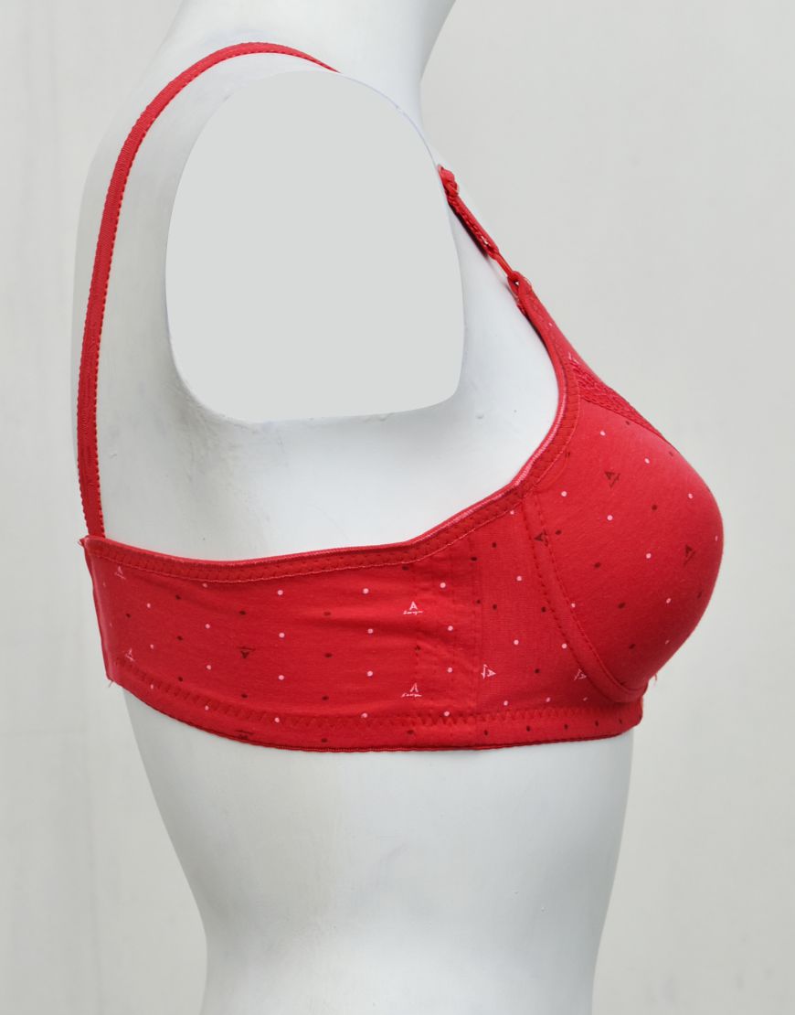 Soft Smooth Printed Thin Light Padded Bra
