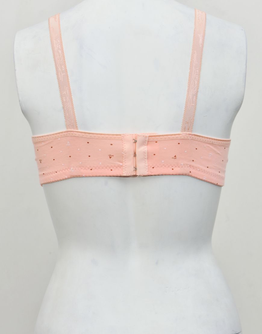Soft Smooth Printed Thin Light Padded Bra