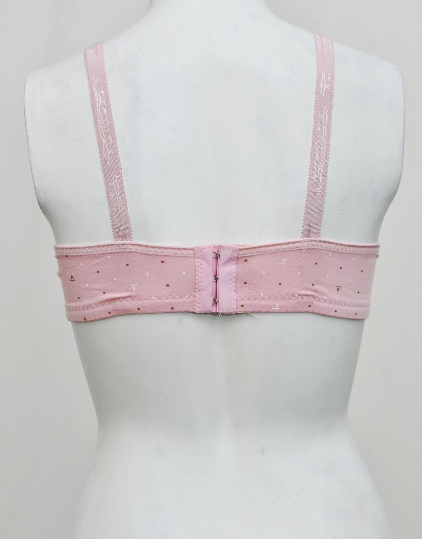 Soft Smooth Printed Thin Light Padded Bra