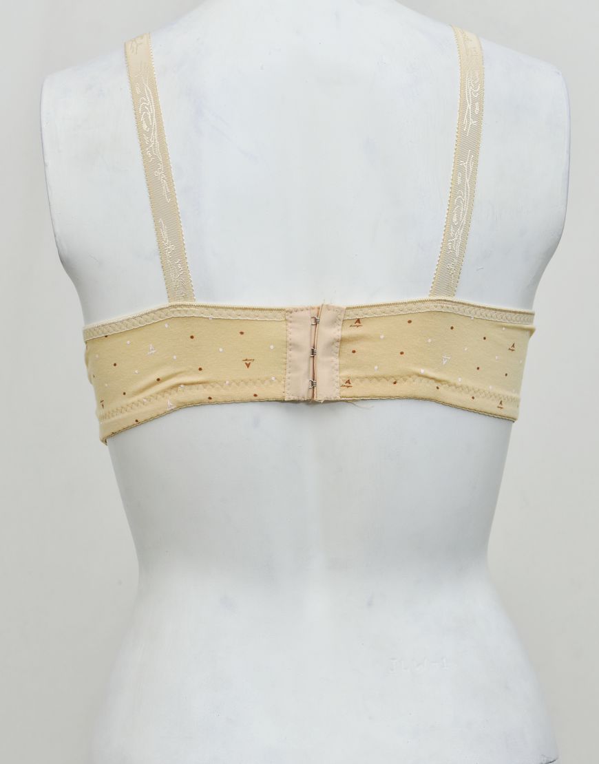 Soft Smooth Printed Thin Light Padded Bra